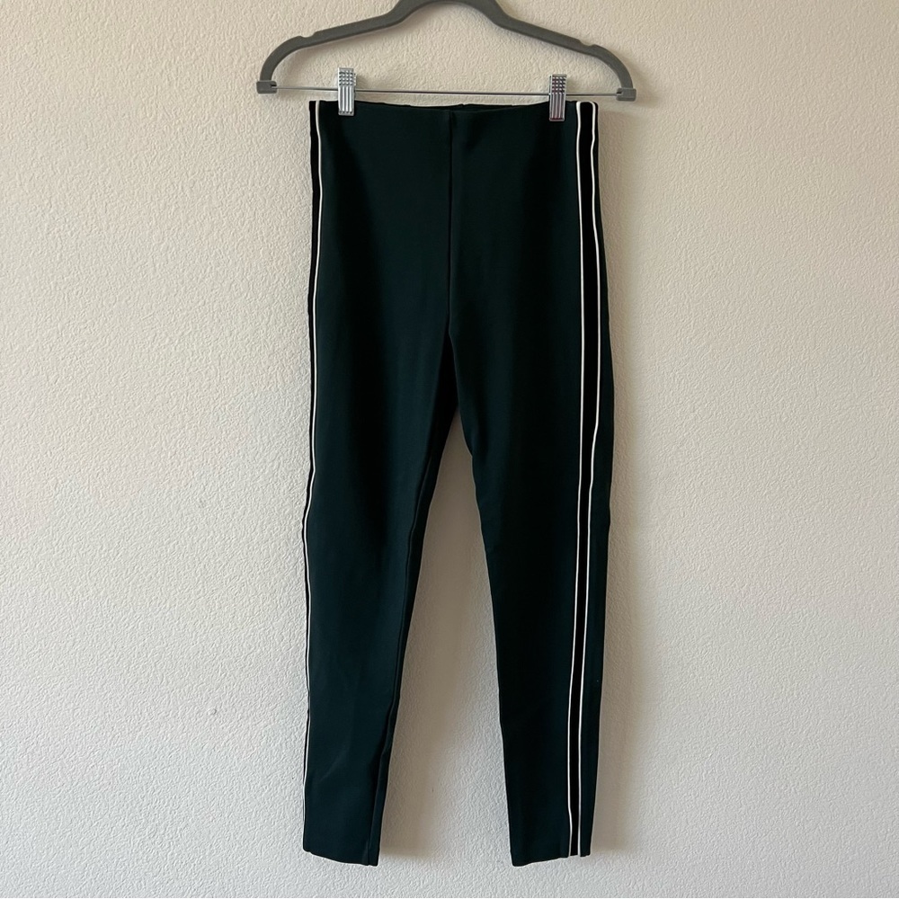 Forever 21 Stretchy High Waist Pants With Side Band SZ Small
